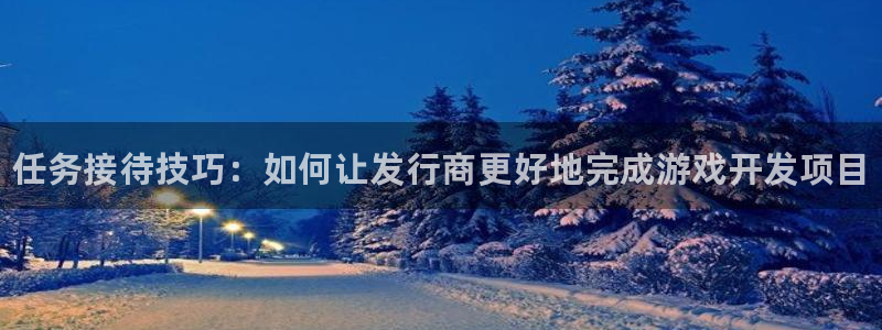 新城平台注册公司流程：任务接待技巧：如何让发行商更好地完成游戏开发项目